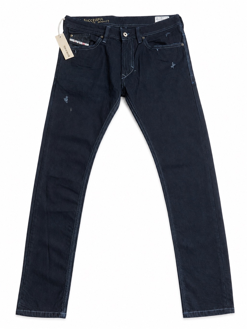Diesel Thanaz 601K 2015 Deadstock Slim Skinny Jeans Blue NWT